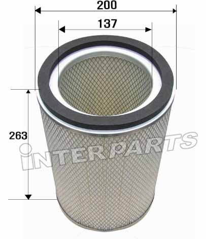Interparts filter IPA-512 Air filter IPA512