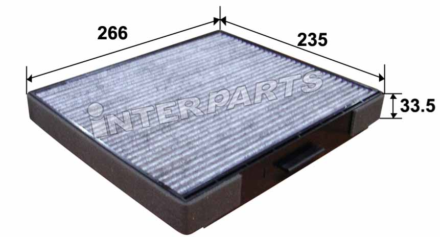 Interparts filter IPCA-H008C Filter, interior air IPCAH008C
