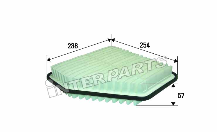 Interparts filter IPA-199P Air filter IPA199P