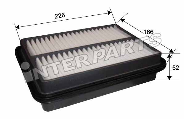 Interparts filter IPA-101 Air filter IPA101