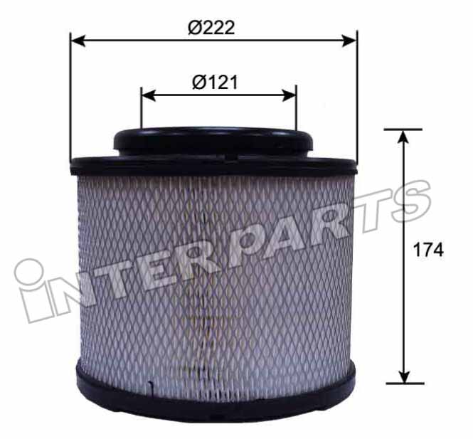 Interparts filter IPA-1016 Air filter IPA1016