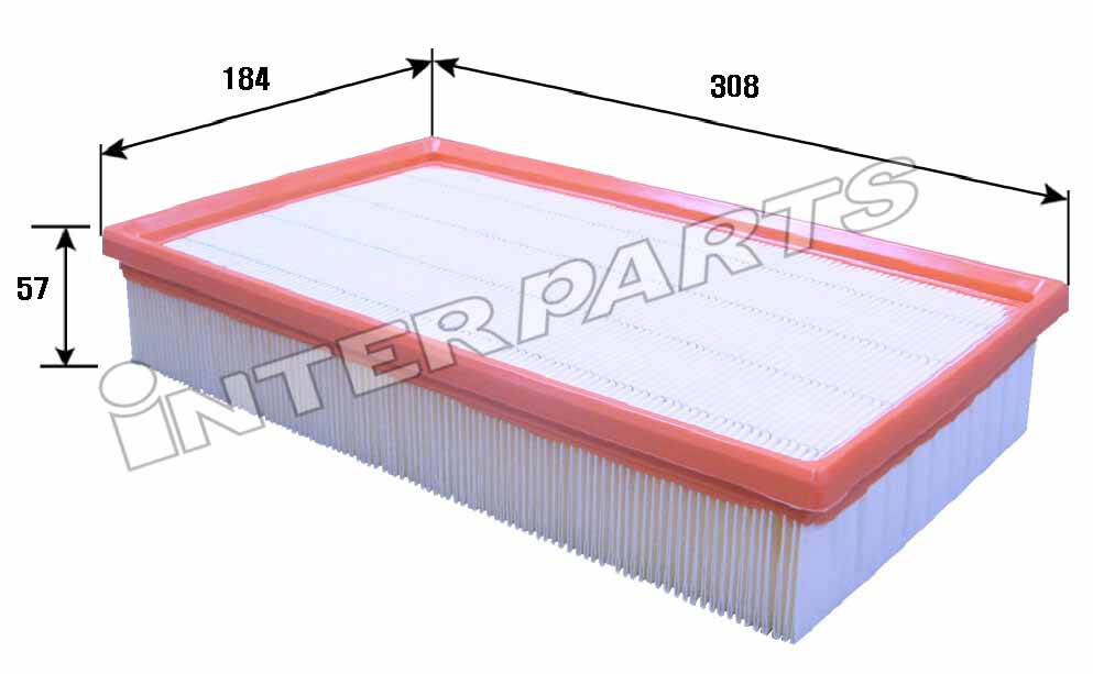 Interparts filter IPA-P010 Air filter IPAP010