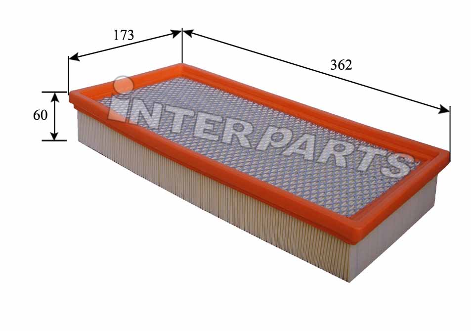 Interparts filter IPA-SS04 Air filter IPASS04