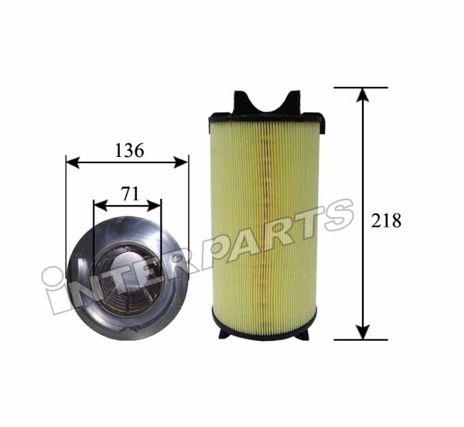 Interparts filter IPA-R102 Air filter IPAR102