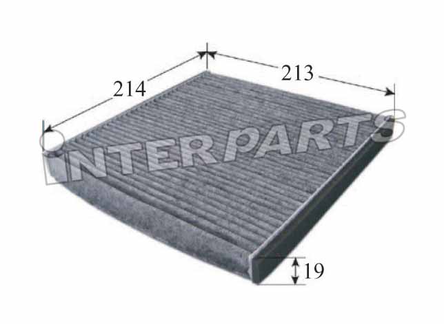 Interparts filter IPCA-110C Filter, interior air IPCA110C