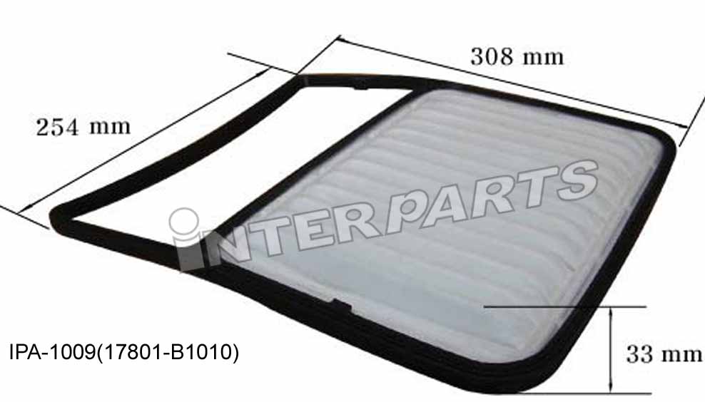 Interparts filter IPA-1009 Air filter IPA1009