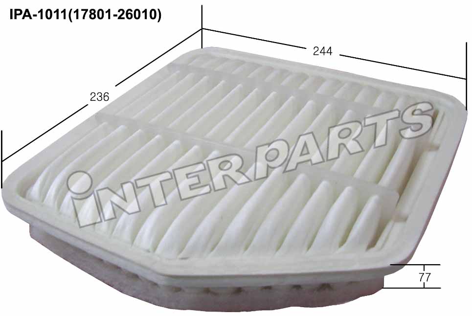 Interparts filter IPA-1011 Air filter IPA1011
