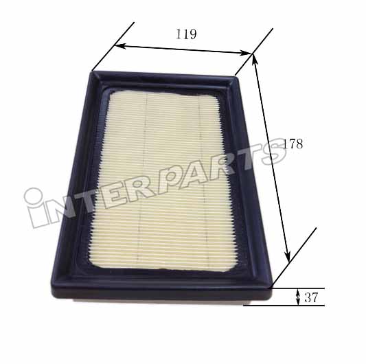 Interparts filter IPA-1031 Air filter IPA1031