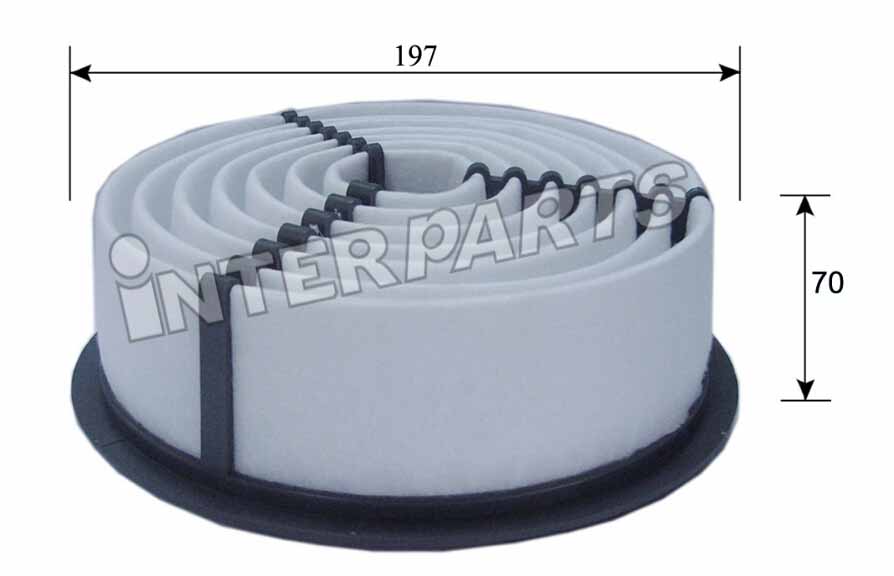 Interparts filter IPA-121 Air filter IPA121