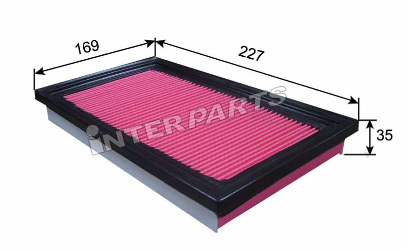 Interparts filter IPA-201P Air filter IPA201P