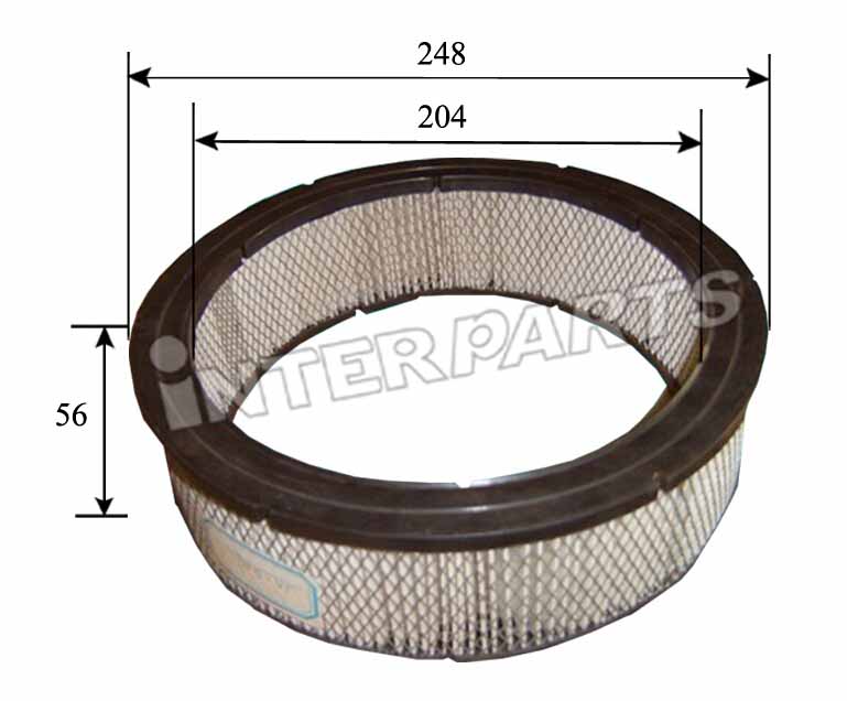 Interparts filter IPA-231 Air filter IPA231