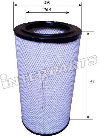 Interparts filter IPA-279U Air filter IPA279U