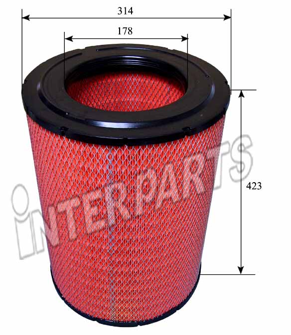 Interparts filter IPA-281U Air filter IPA281U