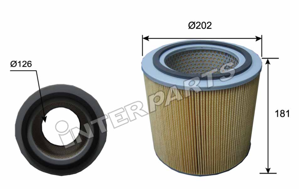 Interparts filter IPA-605 Air filter IPA605
