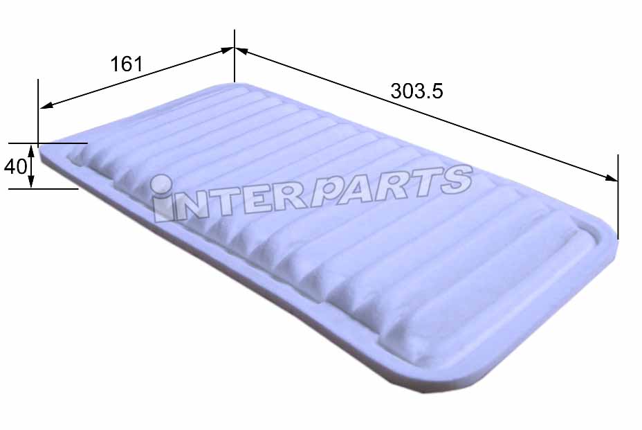 Interparts filter IPA-661 Air filter IPA661