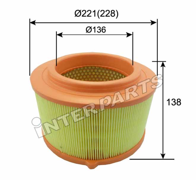 Interparts filter IPA-669 Air filter IPA669