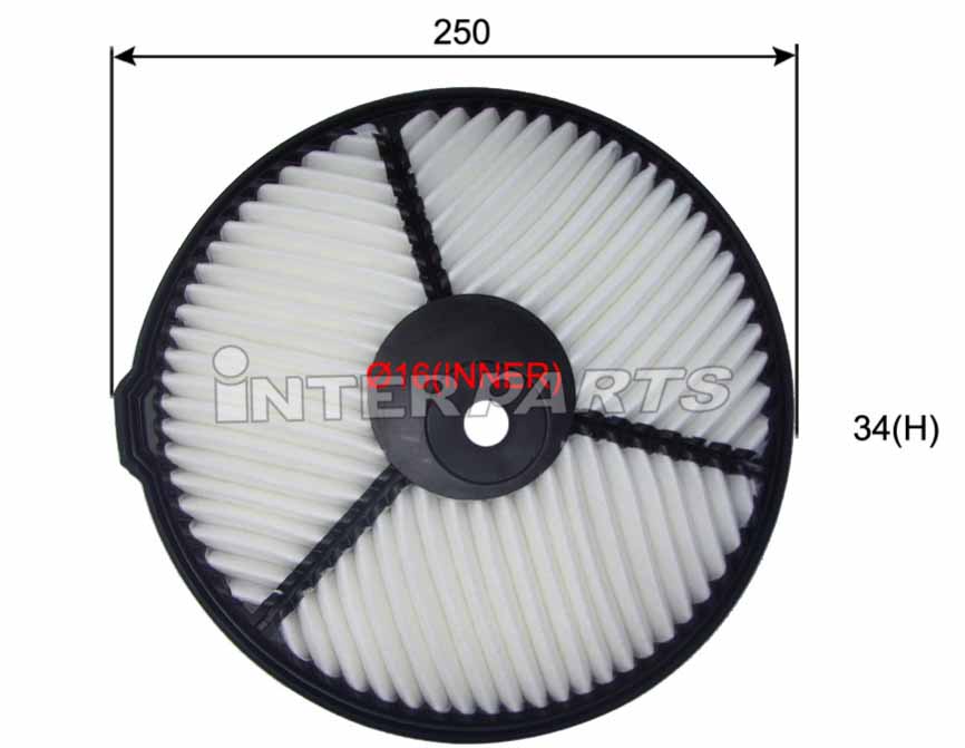 Interparts filter IPA-908 Air filter IPA908