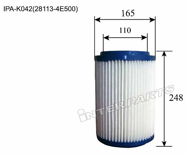 Interparts filter IPA-K042 Air filter IPAK042