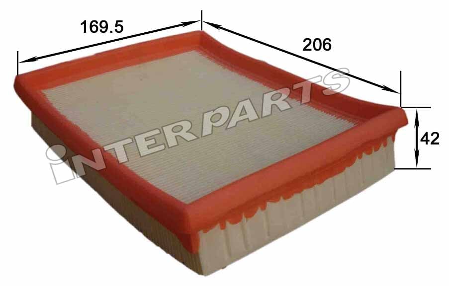 Interparts filter IPA-P033 Air filter IPAP033