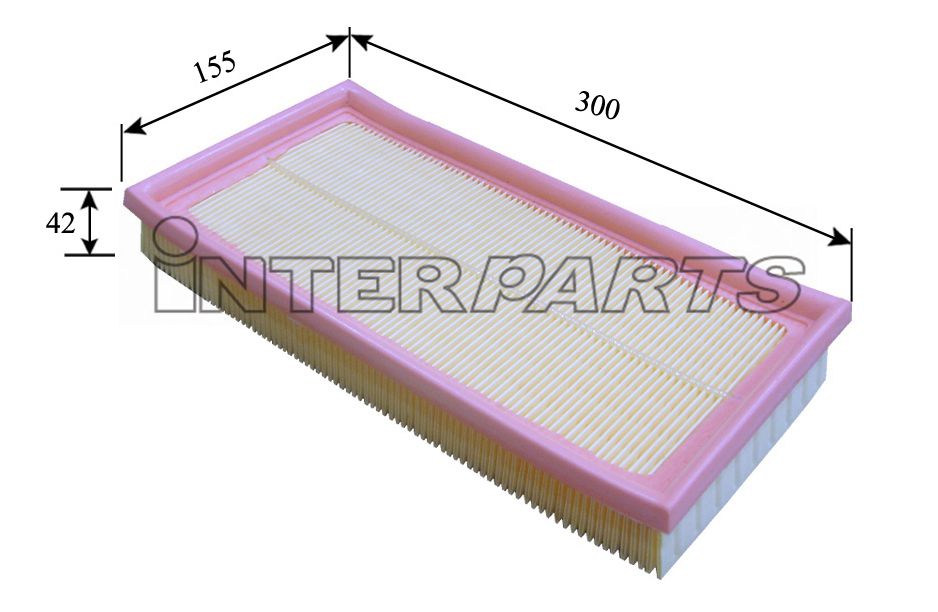 Interparts filter IPA-P163 Air filter IPAP163