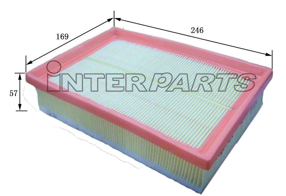 Interparts filter IPA-P170 Air filter IPAP170