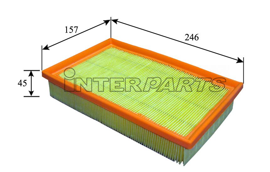 Interparts filter IPA-P184 Air filter IPAP184