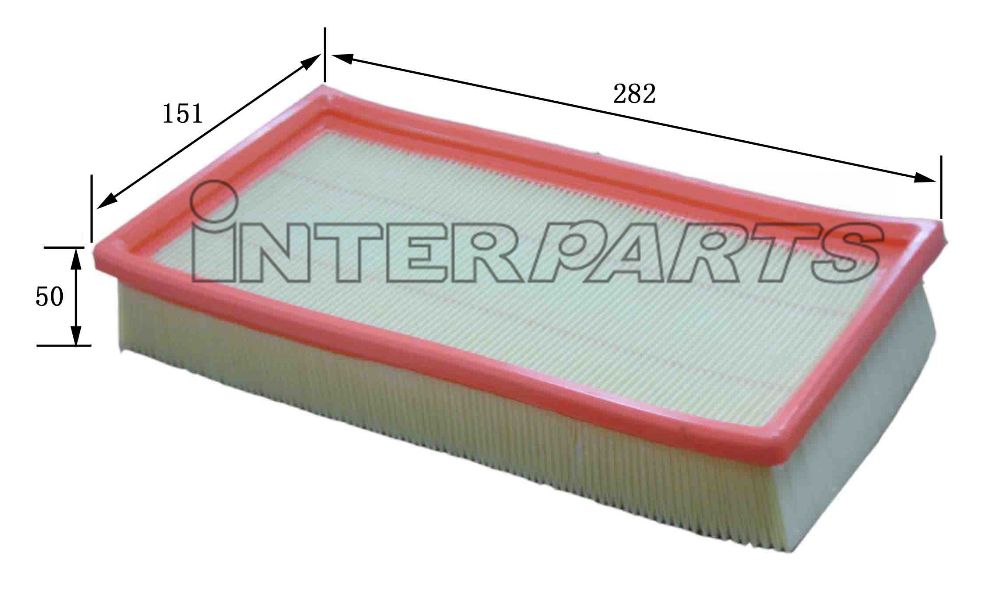 Interparts filter IPA-P187 Air filter IPAP187