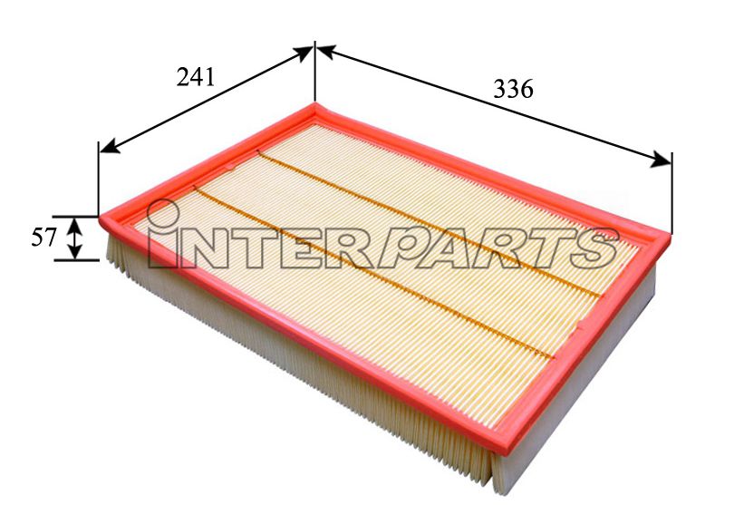 Interparts filter IPA-P200 Air filter IPAP200