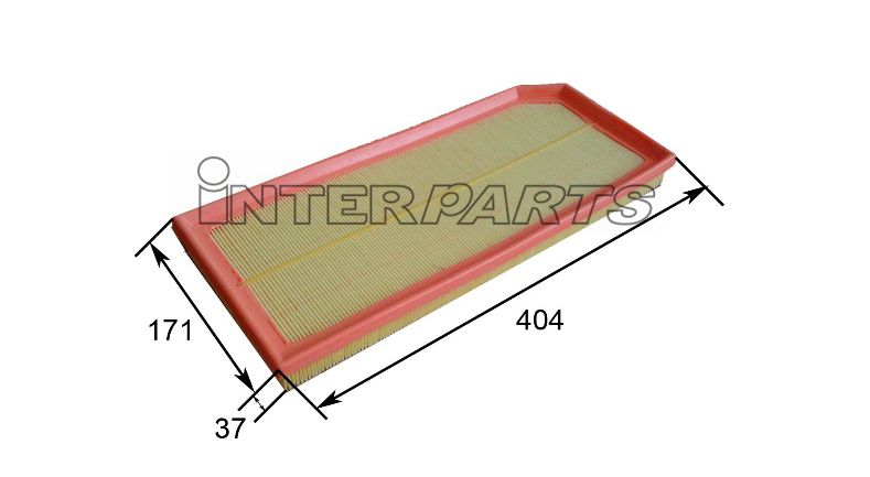 Interparts filter IPA-P205 Air filter IPAP205
