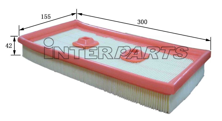Interparts filter IPA-P227 Air filter IPAP227