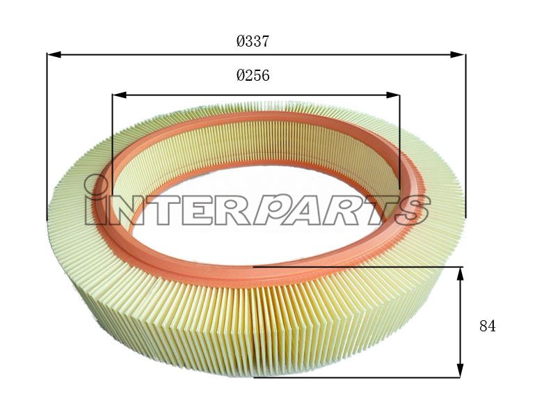 Interparts filter IPA-P256 Air filter IPAP256