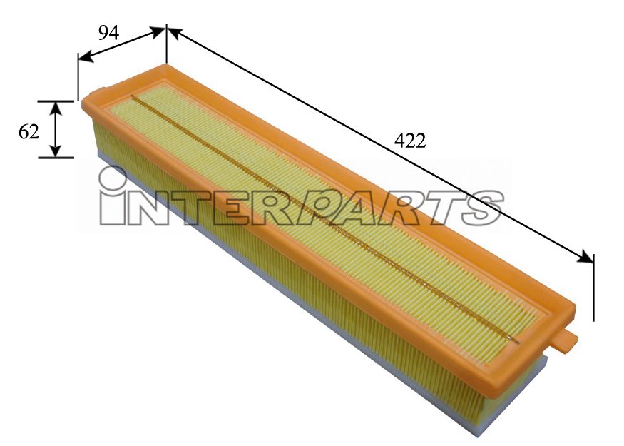 Interparts filter IPA-P259 Air filter IPAP259