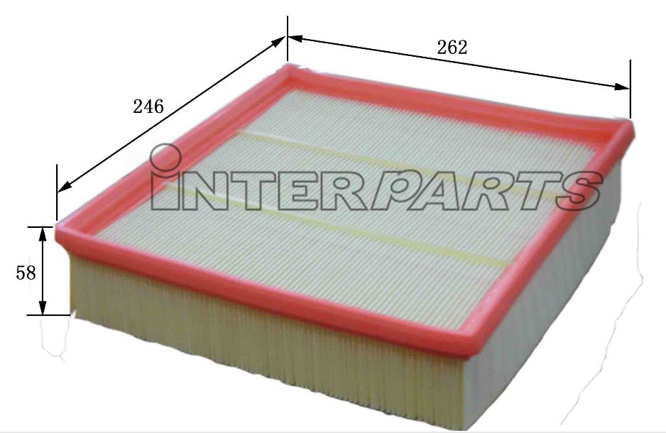 Interparts filter IPA-P282 Air filter IPAP282