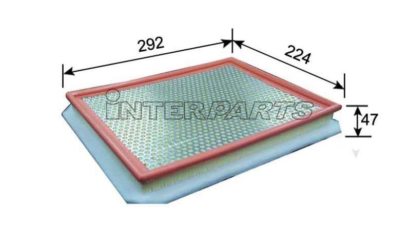Interparts filter IPA-P354 Air filter IPAP354