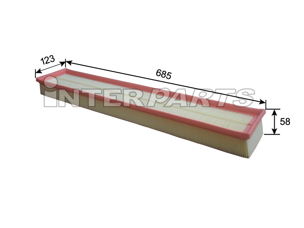 Interparts filter IPA-P388 Air filter IPAP388