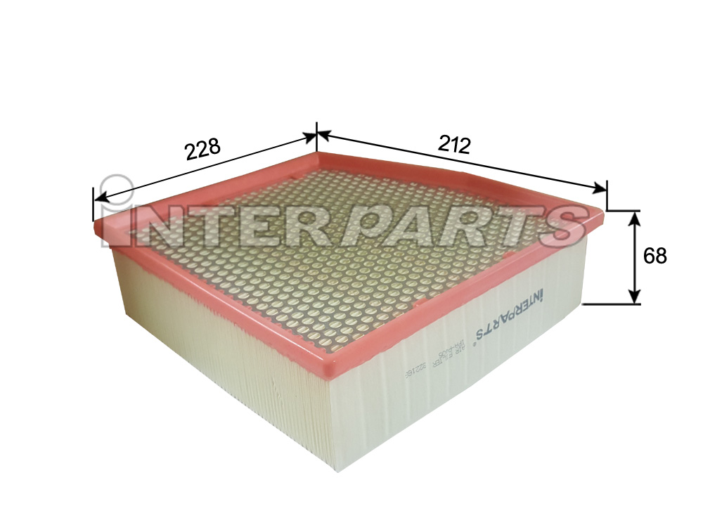 Interparts filter IPA-P405 Air filter IPAP405