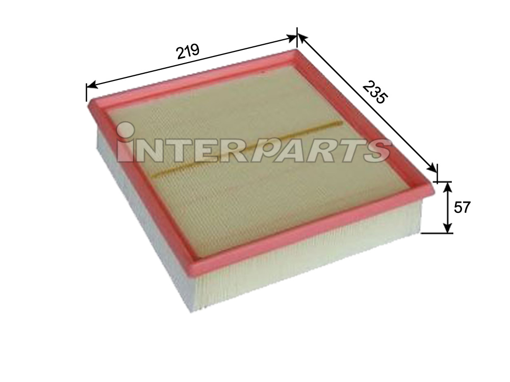 Interparts filter IPA-P407 Air filter IPAP407