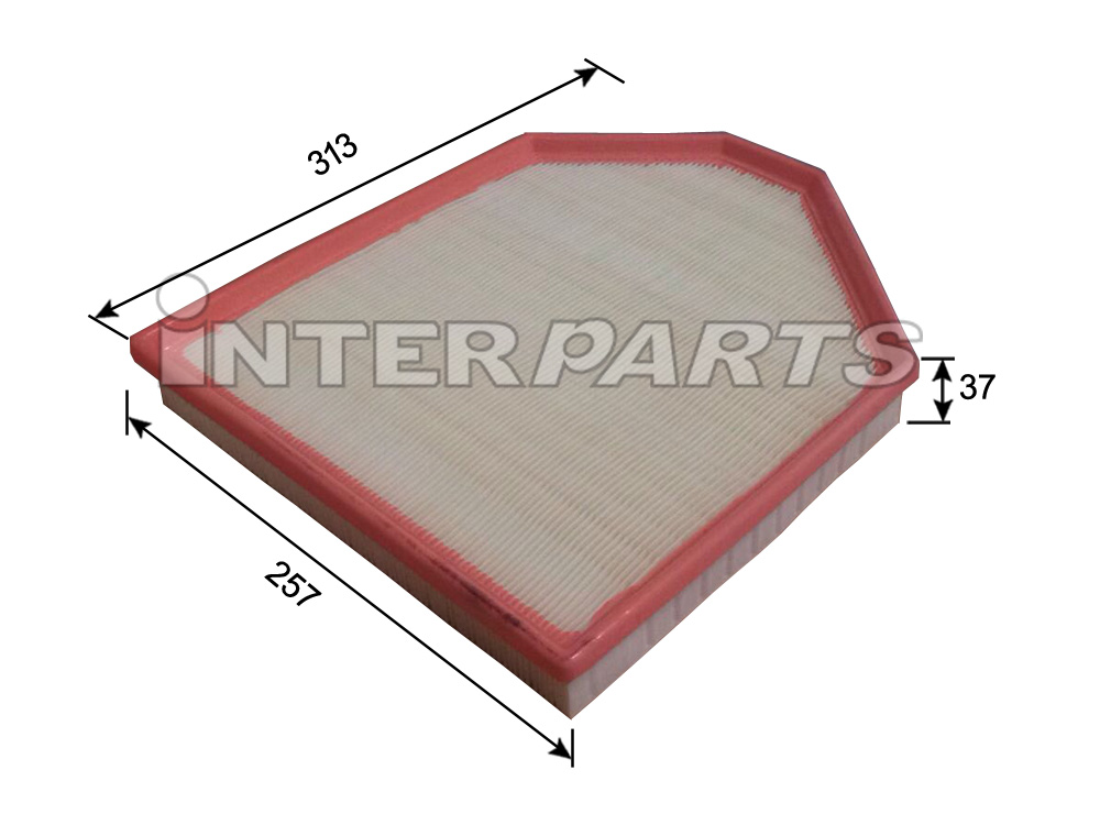 Interparts filter IPA-P413 Air filter IPAP413