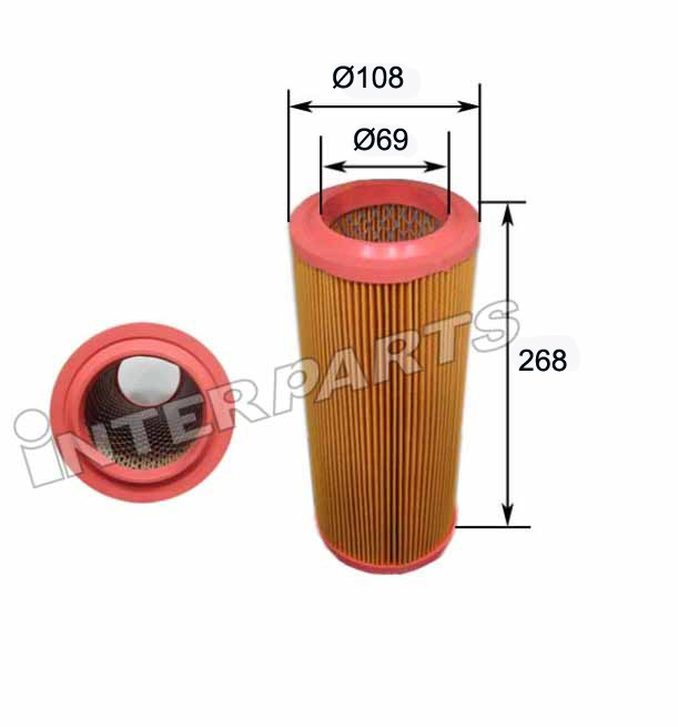 Interparts filter IPA-R009 Air filter IPAR009