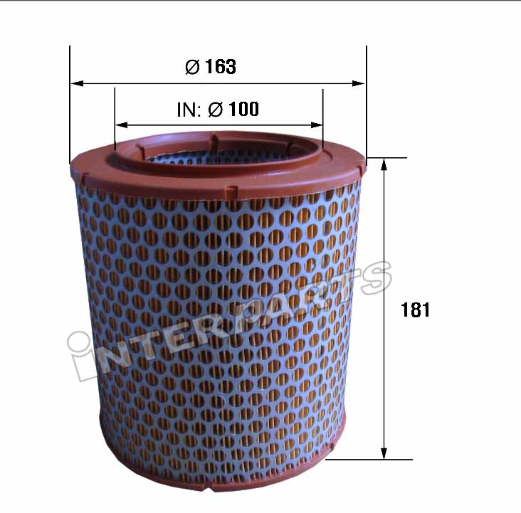 Interparts filter IPA-R012 Air filter IPAR012