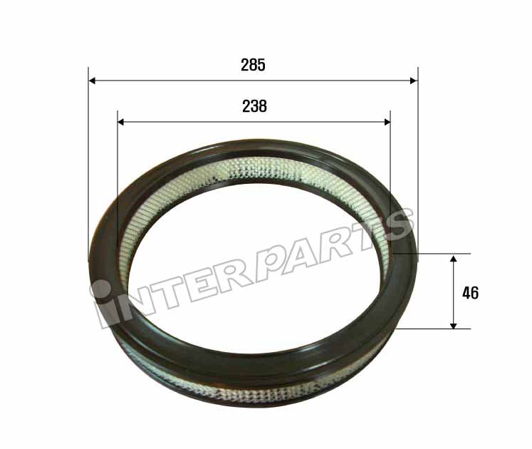 Interparts filter IPA-R029 Air filter IPAR029