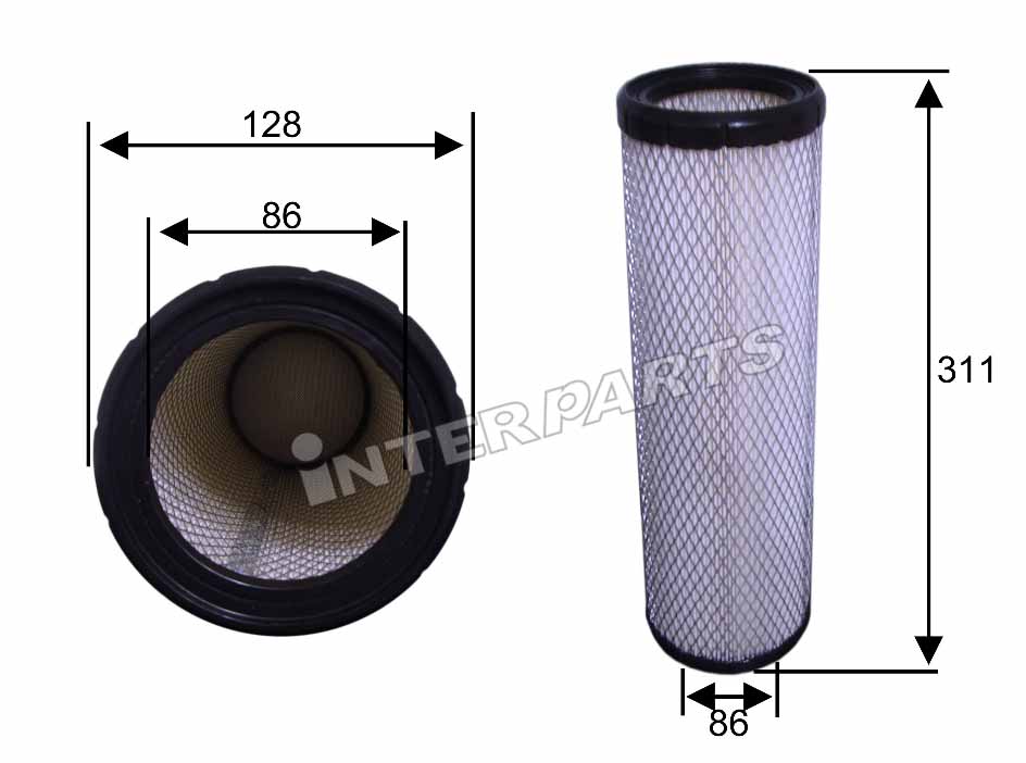 Interparts filter IPA-R055 Air filter IPAR055