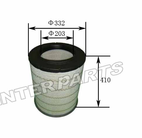 Interparts filter IPA-R141 Air filter IPAR141