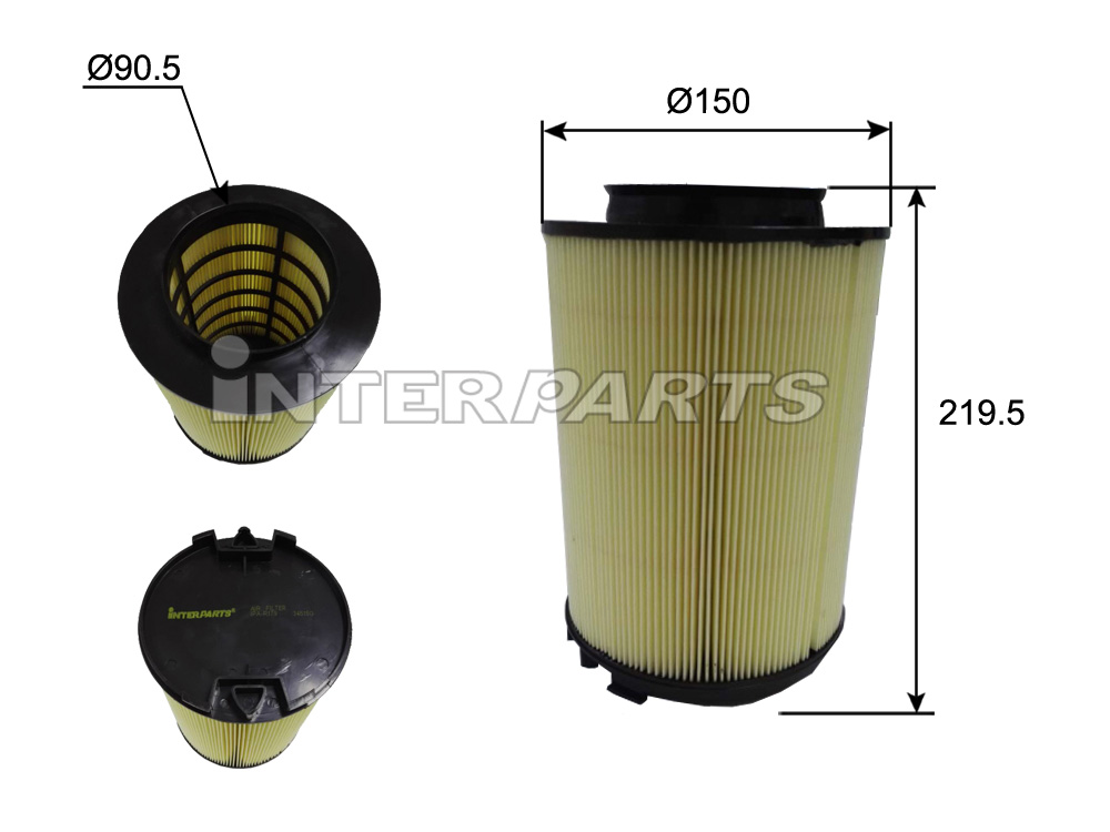 Interparts filter IPA-R179 Air filter IPAR179