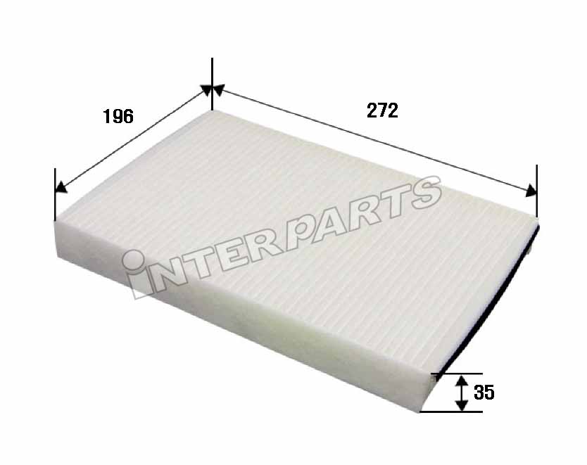 Interparts filter IPCA-E114 Filter, interior air IPCAE114
