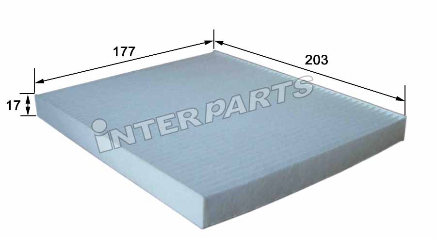 Interparts filter IPCA-E174 Filter, interior air IPCAE174