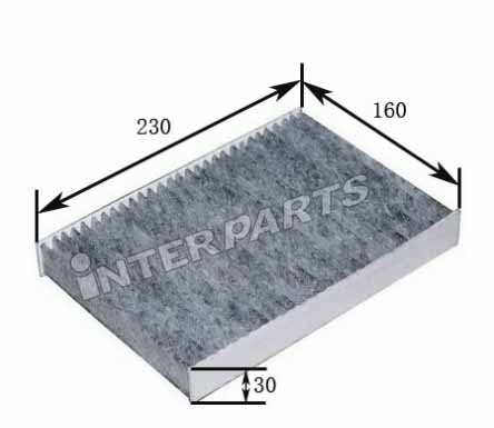 Interparts filter IPCA-E193C Filter, interior air IPCAE193C
