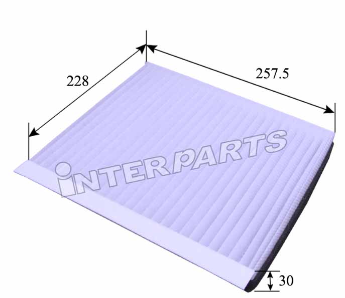 Interparts filter IPCA-H019 Filter, interior air IPCAH019