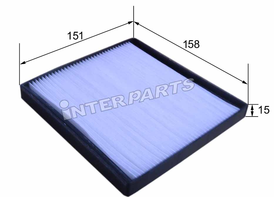 Interparts filter IPCA-H022 Filter, interior air IPCAH022