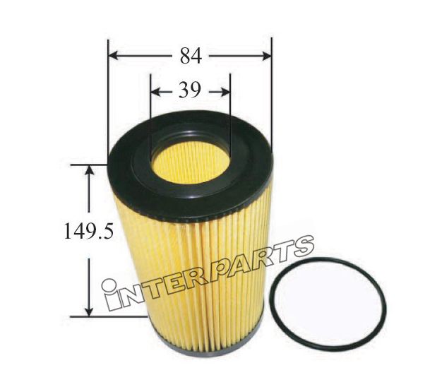 Interparts filter IPEO-735 Oil Filter IPEO735